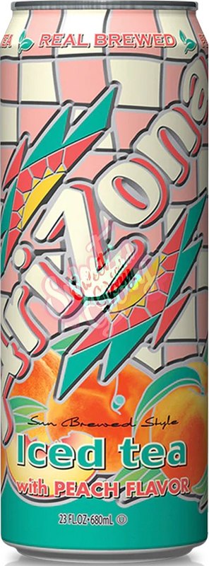 Arizona Iced Tea with Peach Can 650ml
