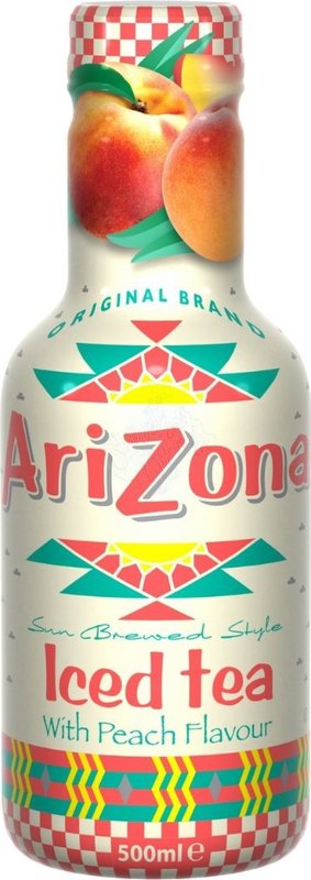 Arizona Iced Tea Peach PET 500ml - Case