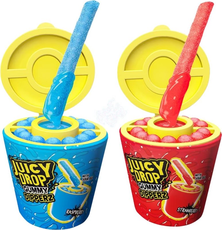 Bazooka Juicy Drop Gummy Dipperz 96g - Inner