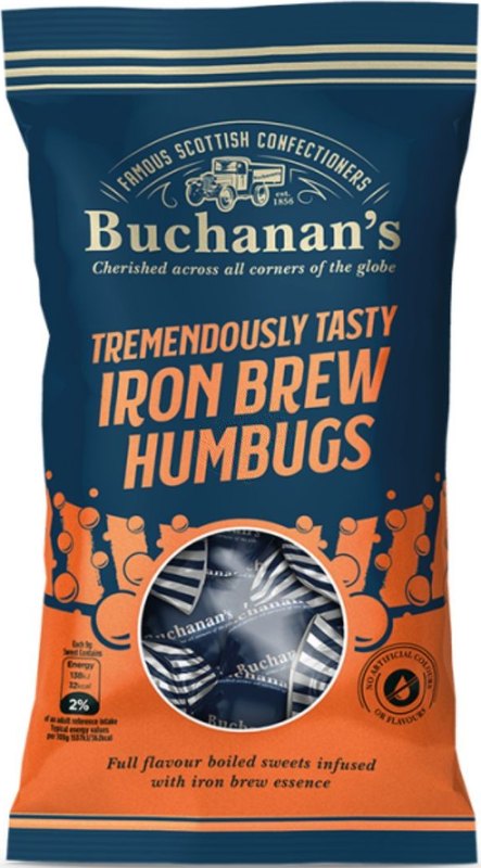 Buchanan's Iron Brew Humbugs 140g