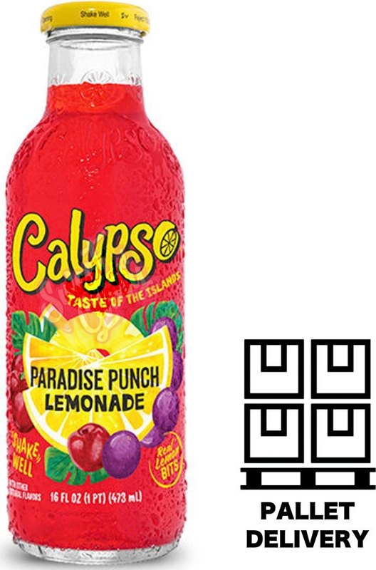 Calypso Paradise Punch Lemonade 473ml - Case