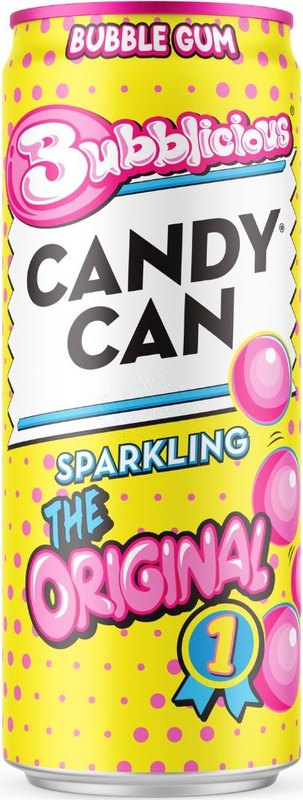 Candy Can Bubblicious 330ml - Case