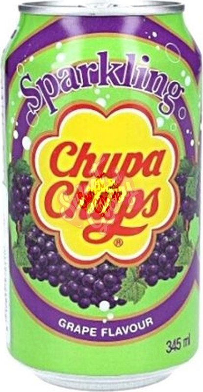 Chupa Chups Sparkling Grape 345ml - Case