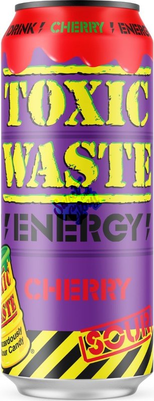 Toxic Waste Sour Cherry Energy 500ml - Case
