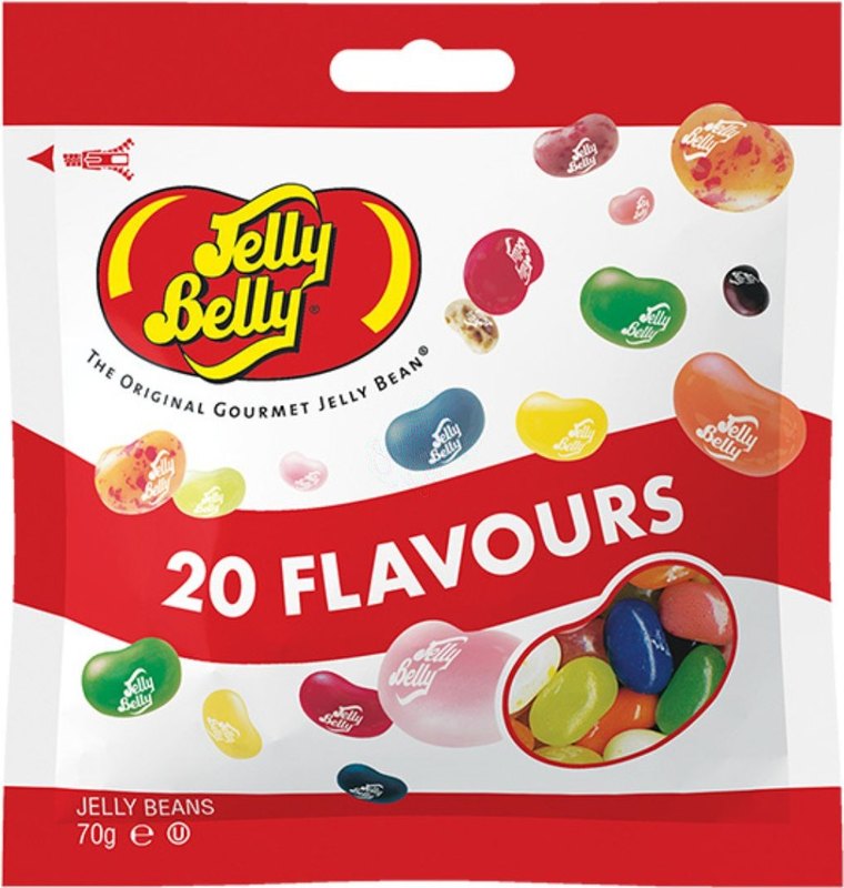 Jelly Belly 20 Flavours Jelly Beans 70g - Case