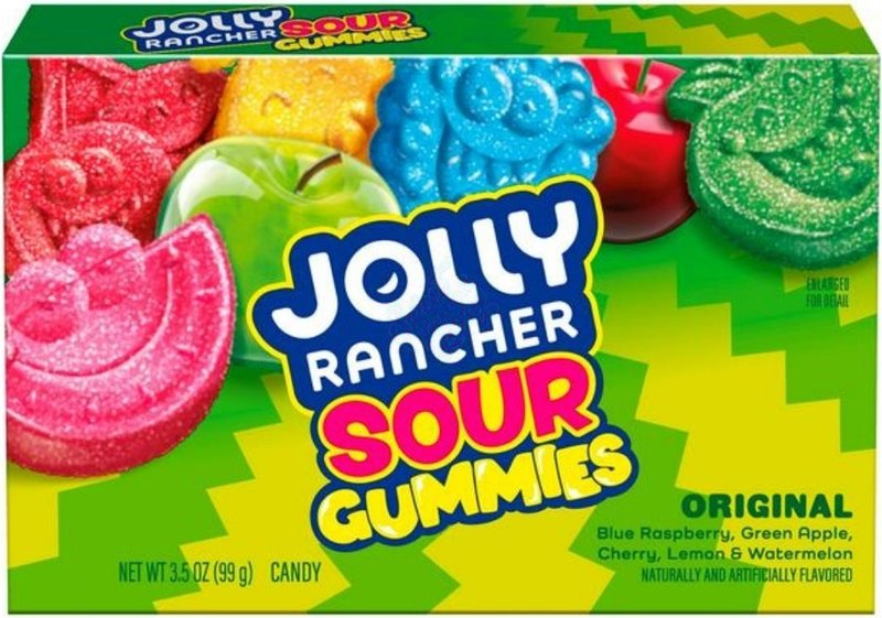 Jolly Rancher Sour Gummies Theatre 99g - Case