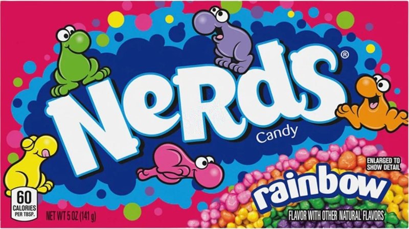 Nerds Rainbow Theatre 141g - Case