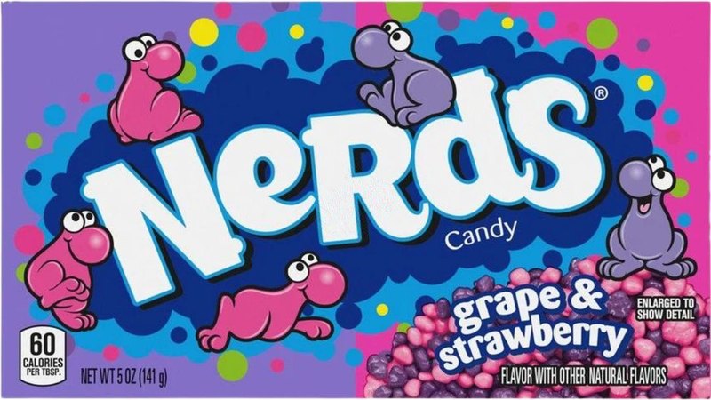 Strawberry & Grape Nerds Theatre 141g - Case