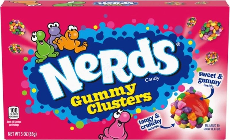 Nerds Gummy Clusters Theatre 85g - Case