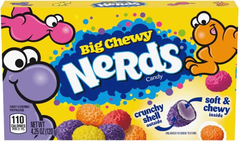 Nerds Big Chewy Theatre 120g - Case