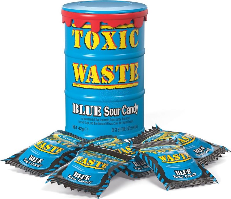 Toxic Waste Blue Drum 42g