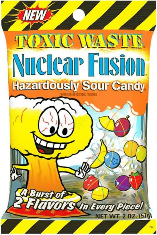 Toxic Waste Nuclear Fusion Peg Bag 57g