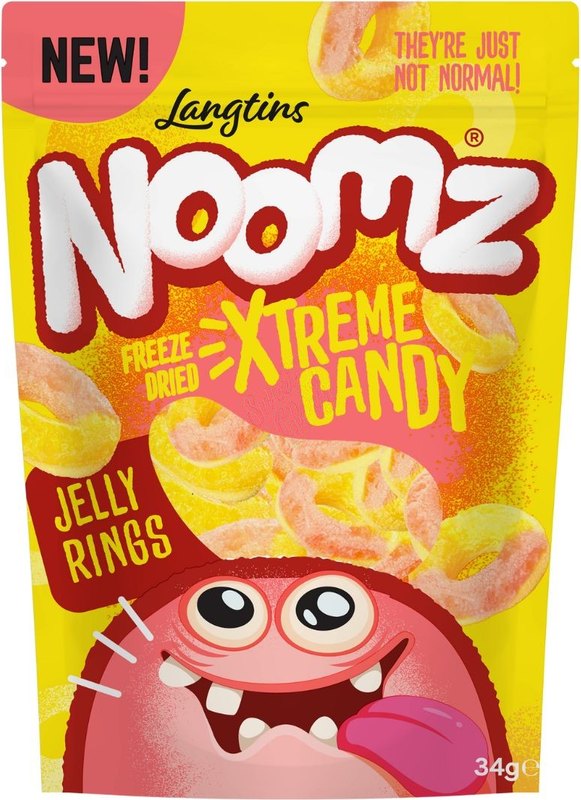 Noomz Freeze Dried Jelly Rings 34g - Inner