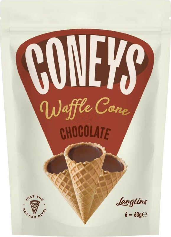 Coney's Waffle Cone Chocolate 63g