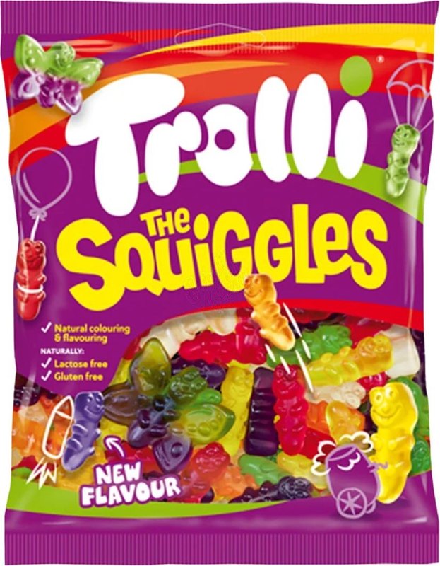 Trolli The Squiggles 100g - Case
