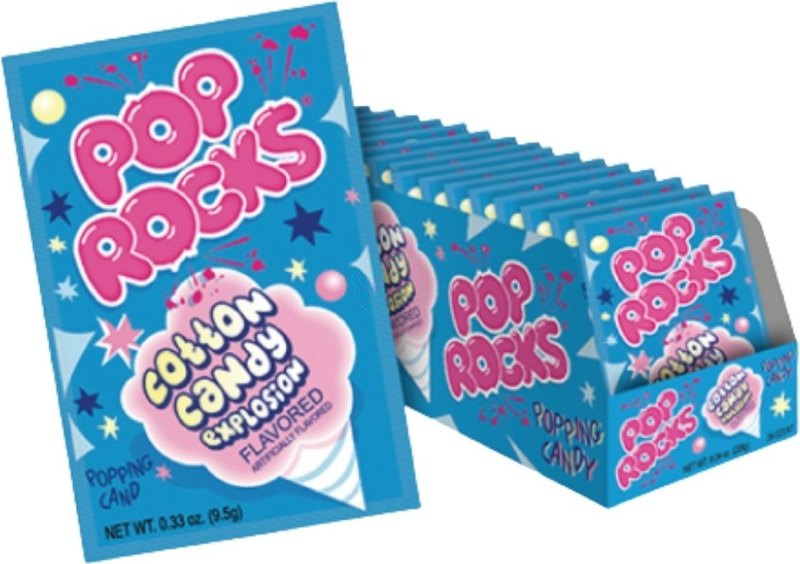 Pop Rocks Cotton Candy 9g - Inner