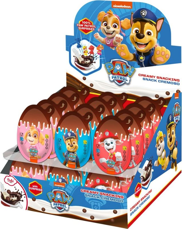 Paw Patrol Creamy Snacking Egg 18g