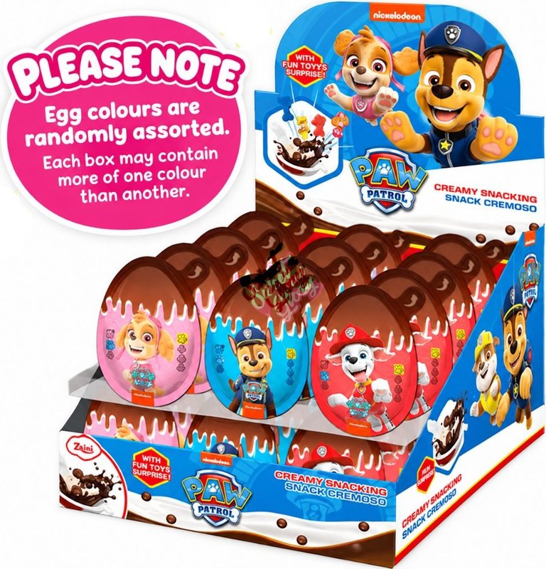 Paw Patrol Creamy Snacking Egg 18g