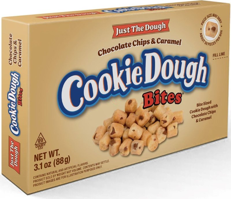 Cookie Dough Bites Just the Dough Choc Chip & Caramel 88g