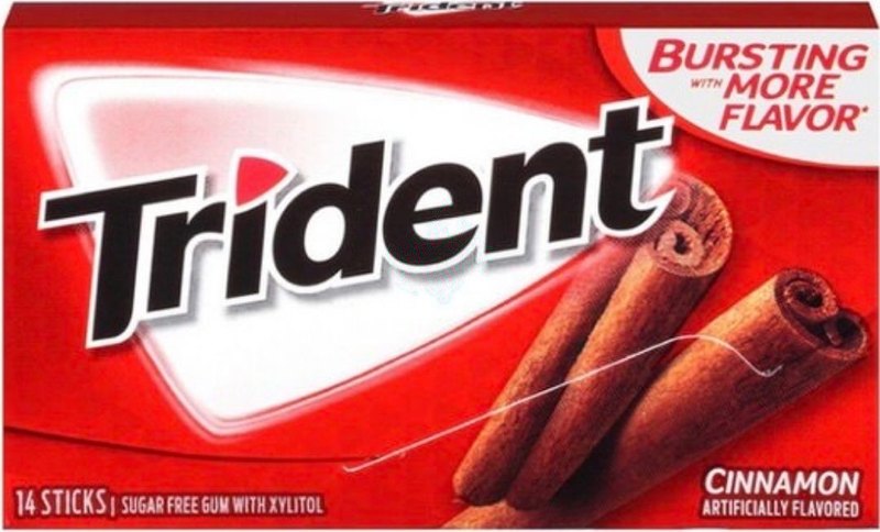 Trident Cinnamon 31g - Inner