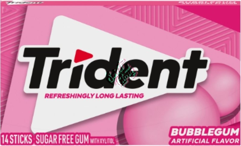 Trident Bubblegum 31g - Inner