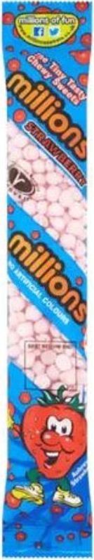 Millions Tubes Strawberry 55g